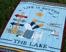 Load image into Gallery viewer, Lake Life Quilt