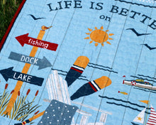 Load image into Gallery viewer, Lake Life Quilt