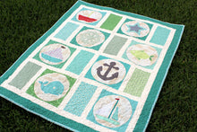 Load image into Gallery viewer, Nautical Applique Quilt