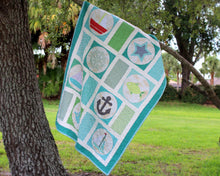Load image into Gallery viewer, Nautical Applique Quilt