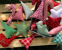 Load image into Gallery viewer, Fabric bird ornament