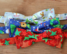 Load image into Gallery viewer, Christmas Holiday Bow Ties for Men and Boys
