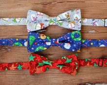 Load image into Gallery viewer, Christmas Holiday Bow Ties for Men and Boys