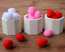 Load image into Gallery viewer, Mini Concrete Planter Set of 3, Octagonal