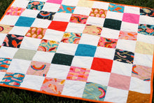 Load image into Gallery viewer, Retro Modern Girls Patchwork Quilt