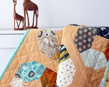 Load image into Gallery viewer, Safari Life Small Quilt