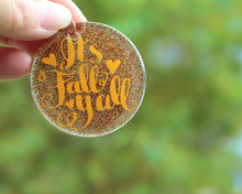 Load image into Gallery viewer, It's Fall, Y'all key chain