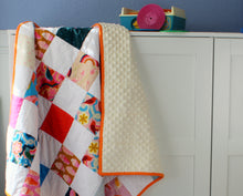 Load image into Gallery viewer, Retro Modern Girls Patchwork Quilt