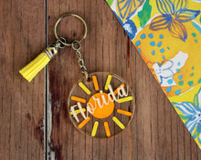 Load image into Gallery viewer, Florida Sun Key Chain