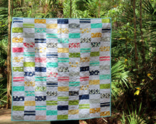 Load image into Gallery viewer, Color Block Baby Girls Quilt
