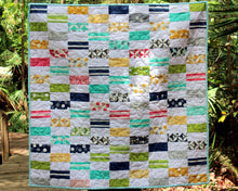 Load image into Gallery viewer, Color Block Baby Girls Quilt