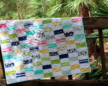 Load image into Gallery viewer, Color Block Baby Girls Quilt