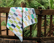 Load image into Gallery viewer, Color Block Baby Girls Quilt