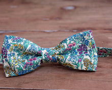 Load image into Gallery viewer, Men's Liberty of London High Summer Flower Show Yorkshire Cotton Bow Tie