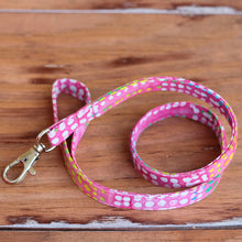 Load image into Gallery viewer, Pink Batik Lanyard