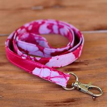 Load image into Gallery viewer, Pink Batik Lanyard