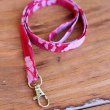 Load image into Gallery viewer, Pink Batik Lanyard