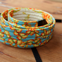 Load image into Gallery viewer, Yellow Cream Floral Camera Strap