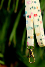 Load image into Gallery viewer, Preppy Pineapple Lanyard