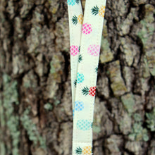 Load image into Gallery viewer, Preppy Pineapple Lanyard