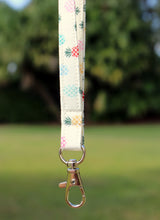Load image into Gallery viewer, Preppy Pineapple Lanyard