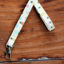 Load image into Gallery viewer, Preppy Pineapple Lanyard