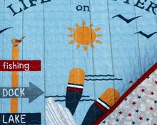Load image into Gallery viewer, Lake Life Quilt
