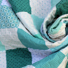 Load image into Gallery viewer, Coastal Blues Baby Quilt
