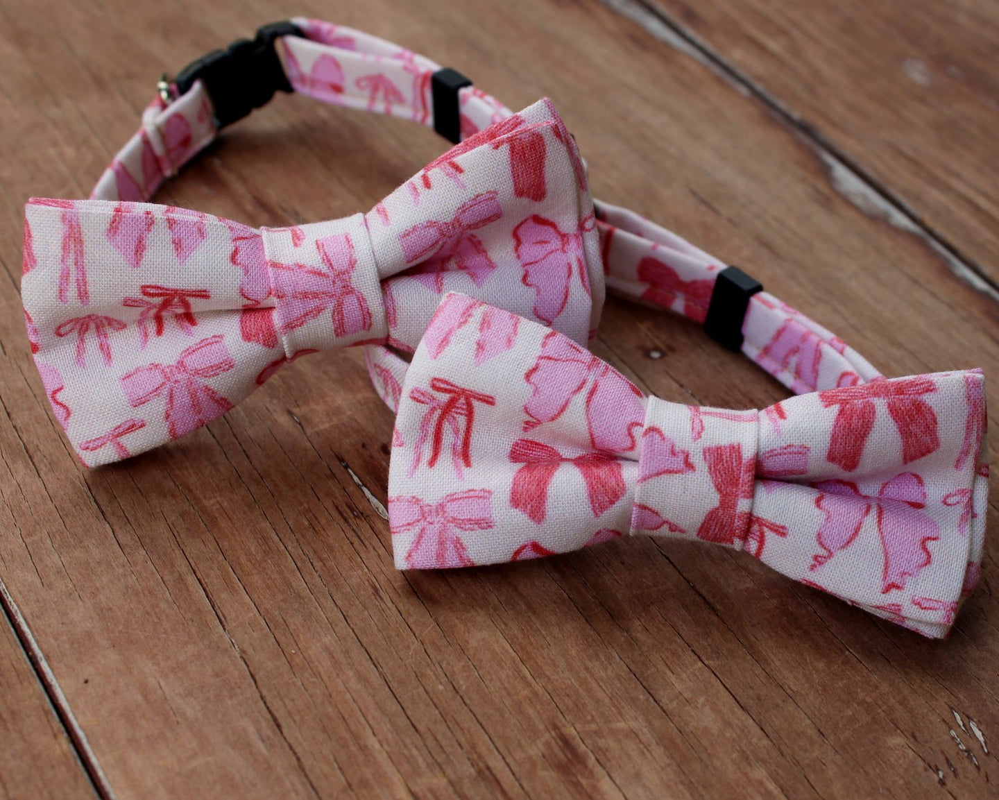 Coquette Bows Cat Bow Tie