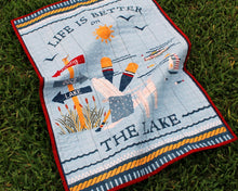 Load image into Gallery viewer, Lake Life Quilt
