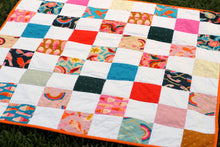 Load image into Gallery viewer, Retro Modern Girls Patchwork Quilt
