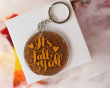 Load image into Gallery viewer, It&#39;s Fall, Y&#39;all key chain
