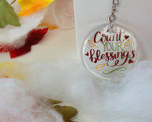 Load image into Gallery viewer, Count Your Blessings Keychain
