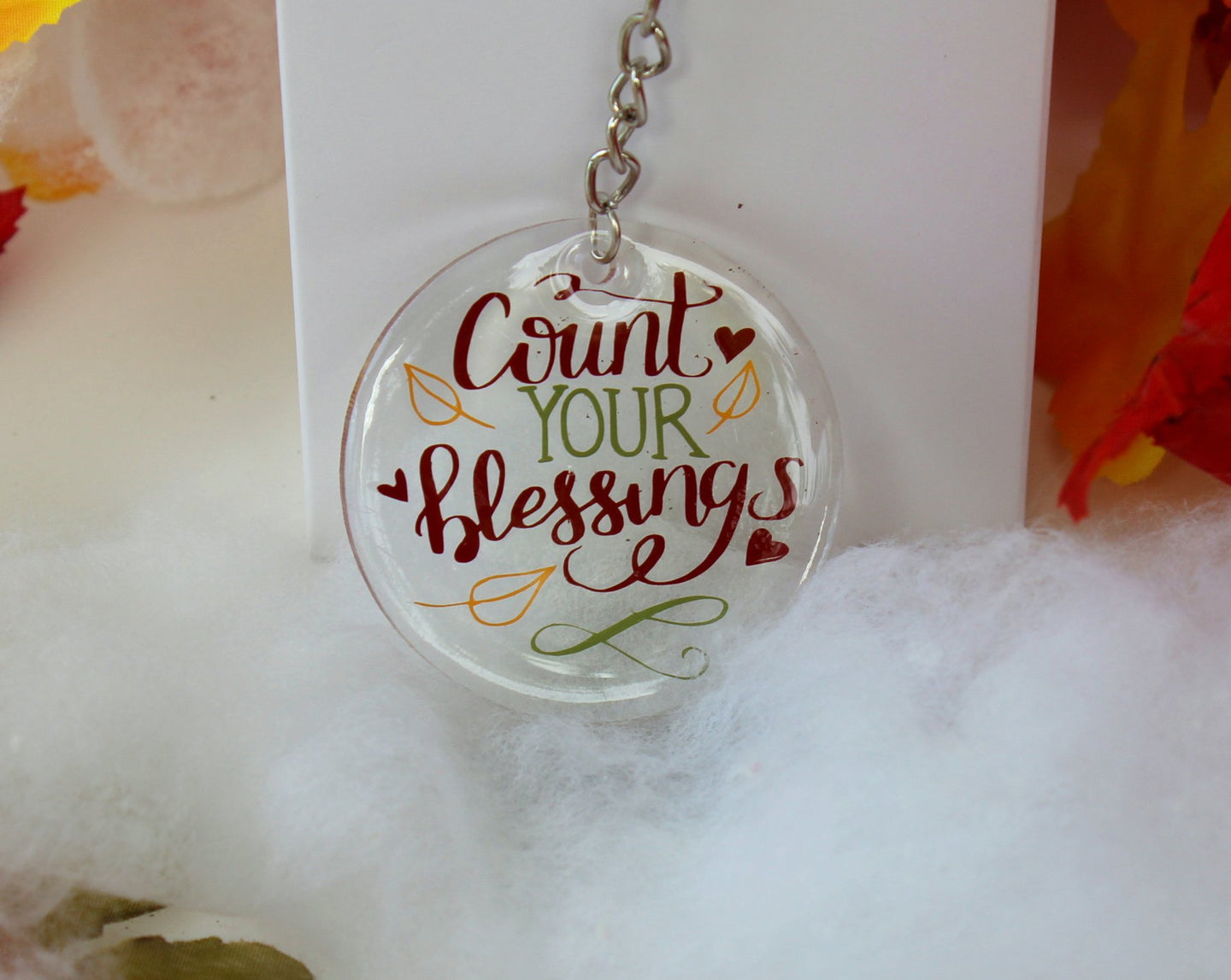 Count Your Blessings Keychain