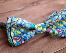 Load image into Gallery viewer, Men&#39;s Liberty of London High Summer Flower Show Adlington Hall Cotton Bow Tie
