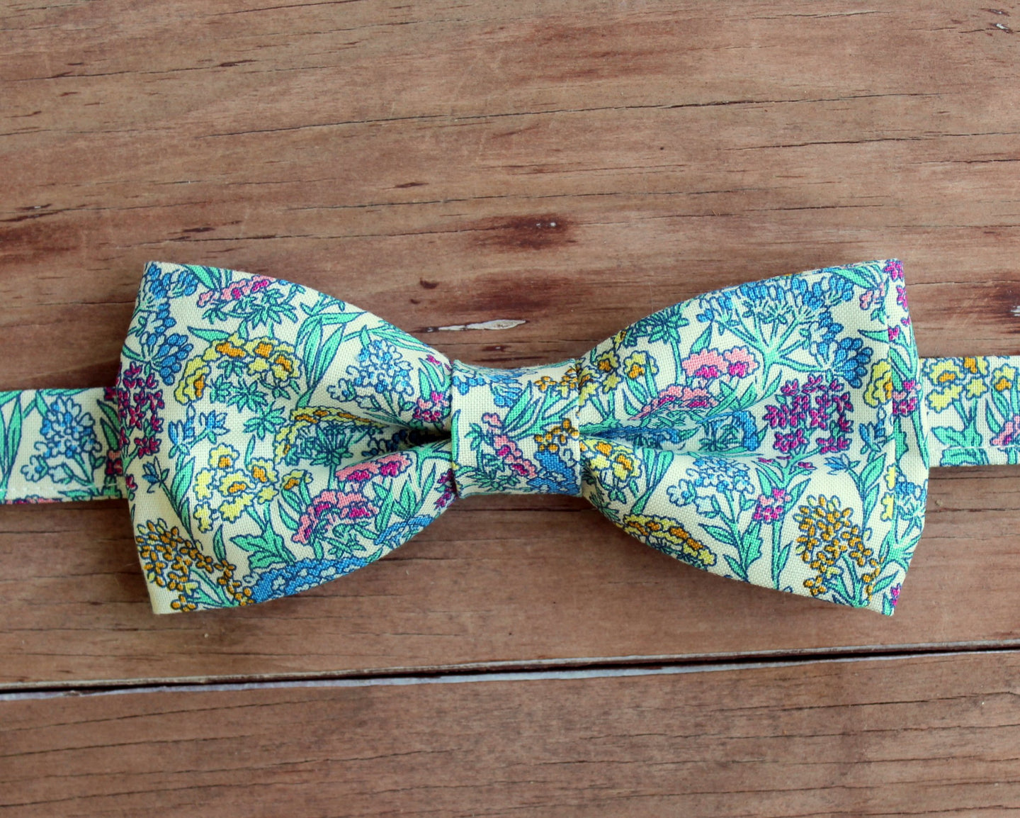 Men's Liberty of London High Summer Flower Show Yorkshire Cotton Bow Tie