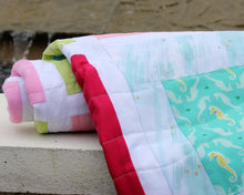 Load image into Gallery viewer, Sweetest Seahorse Quilt
