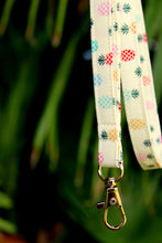 Load image into Gallery viewer, Preppy Pineapple Lanyard
