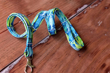 Load image into Gallery viewer, Blue Green Fishy Lanyard
