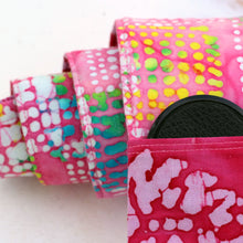 Load image into Gallery viewer, Pink and More Batik Camera Strap Cover
